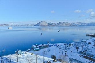 Toya Lake Winter